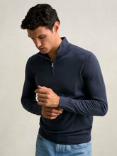 Merino Wool Half-Zip Jumper | Mens