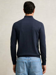 Merino Wool Half-Zip Jumper | Mens