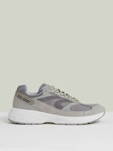 Panelled Running Trainers Grey | Mens