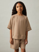 9-13 yrs Modal-Blend Sweatshirt And Shorts Set Mink | Children