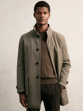 Hybrid Removable-Gilet Overcoat Mushroom Brown | Mens