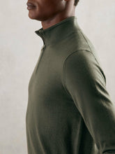 Merino Wool Half-Zip Jumper | Mens