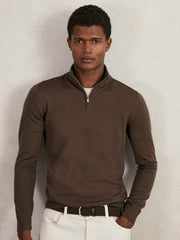 Merino Wool Half-Zip Jumper | Mens