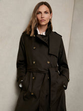 Petite Hooded Insert Trench Coat Chocolate Brown | Womens