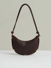 Leather Rope Strap Shoulder Bag Oxblood | Womens