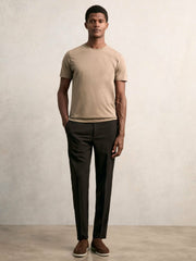 Cotton Crew Neck T-Shirt | Mens