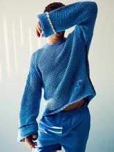 | Tom Daley Chunky Knit Jumper Soft Blue | Mens