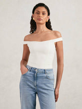 Scuba Corset Bodysuit White | Womens