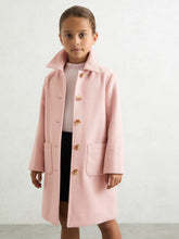 3-9 yrs Wool-Blend Single-Breasted Coat Pink | Children