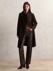 Coat Chocolate Brown | Womens