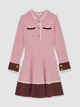 13-14 yrs Scallop-Trim Rib-Knit Dress Pink | Children