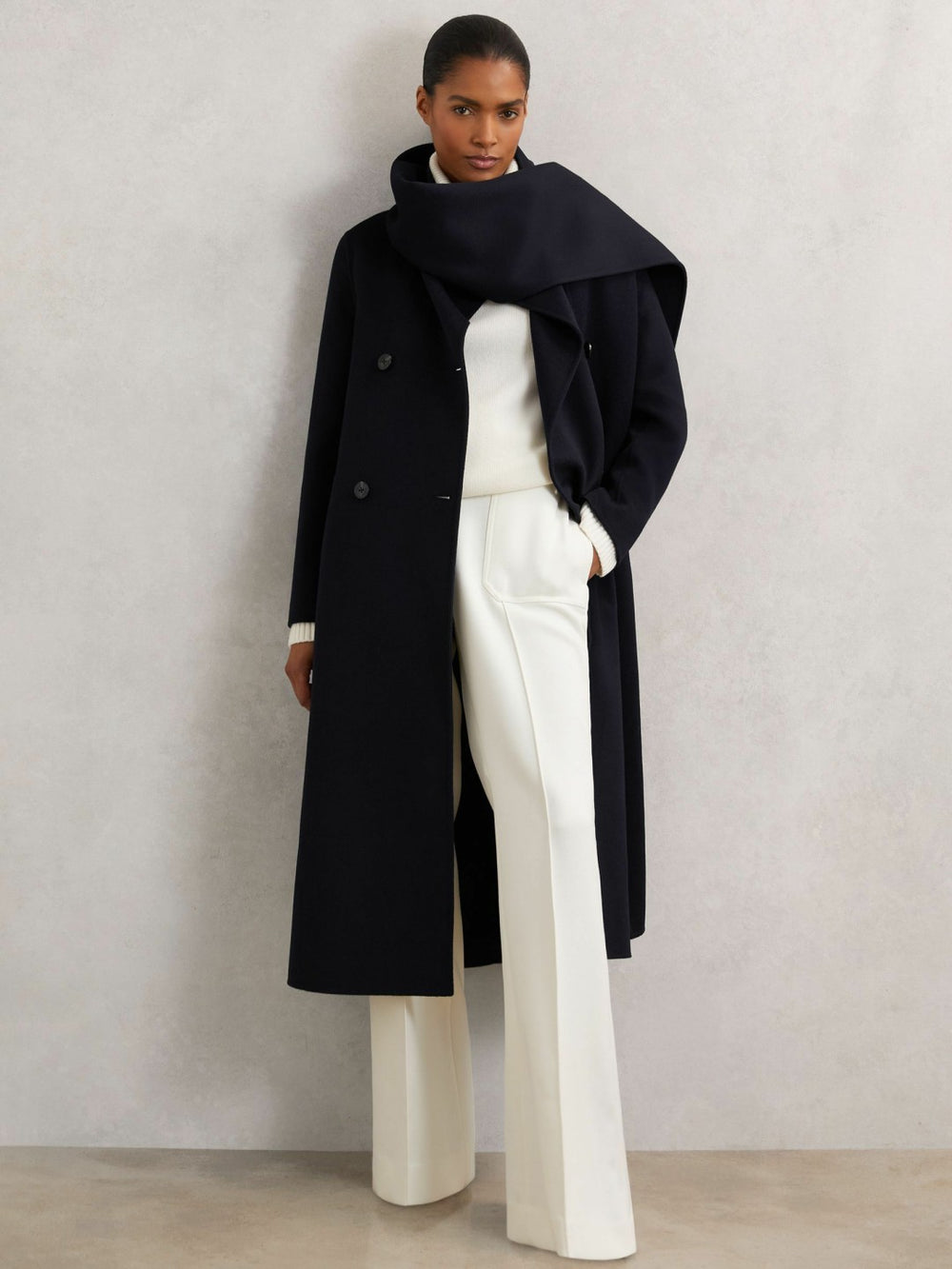 Coat Navy | Womens