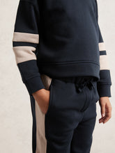 Cotton-Blend Joggers and Hoodie Set Navy | Children
