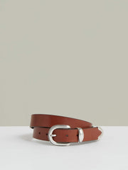 Leather Western Belt Tan Brown | Mens