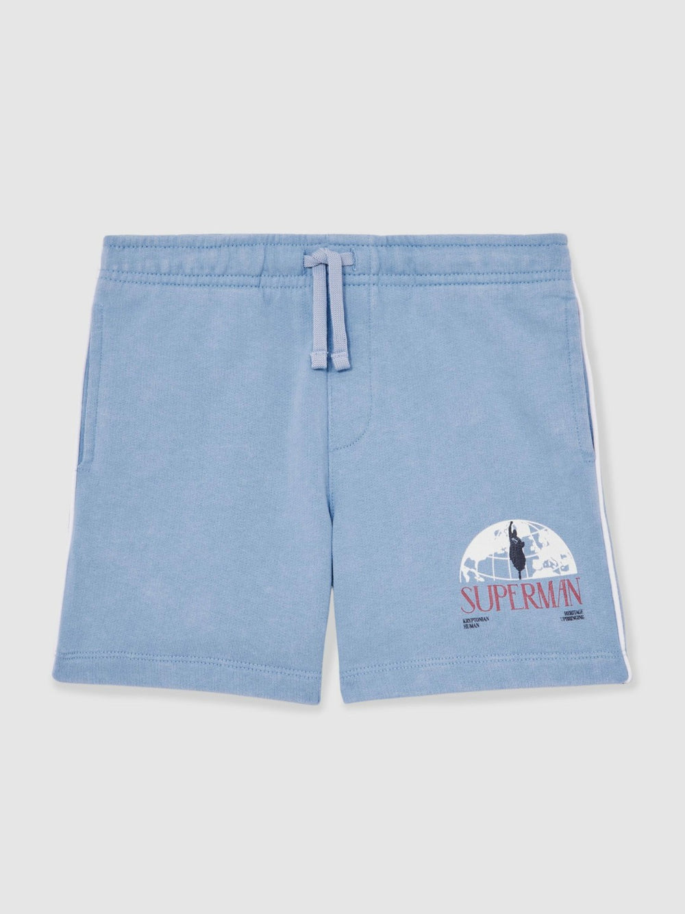 13-14 yrs Superman Logo-Print Shorts Light Blue | Children