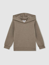 Interlock Jersey Hoodie Taupe Brown | Children