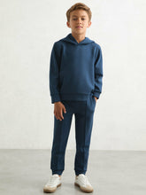 Interlock Jersey Hoodie Ocean Blue | Children