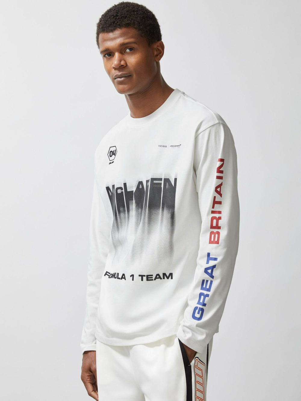 McLaren F1 Team British GP T-Shirt Unisex Fit White | Mens