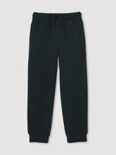 Cotton-Blend Textured Cuffed Joggers Navy | Children