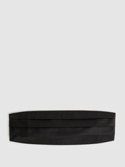 Silk Cummerbund Black | Mens