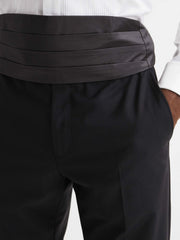 Silk Cummerbund Black | Mens