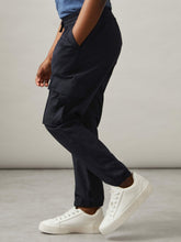 9-14 yrs Technical Drawstring Cuffed Cargo Trousers Navy | Children