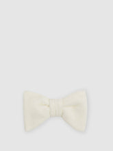 Velvet Bow Tie Ivory | Mens