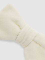 Velvet Bow Tie Ivory | Mens