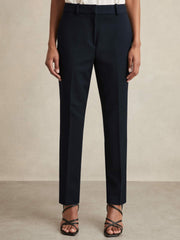 Slim Fit Suit Trousers Navy | Womens