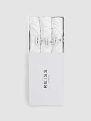 9-13 yrs Three Pack Of Crew Neck T-Shirts White | Children