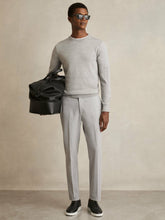 Slim-Fit Drawstring Trousers Grey | Mens