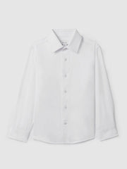 3-9 yrs Slim Fit Cotton Shirt White | Children