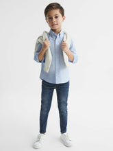 4-9 yrs Button Down Oxford Shirt Soft Blue | Children