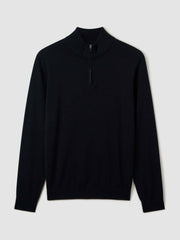 Merino Wool Half-Zip Jumper | Mens