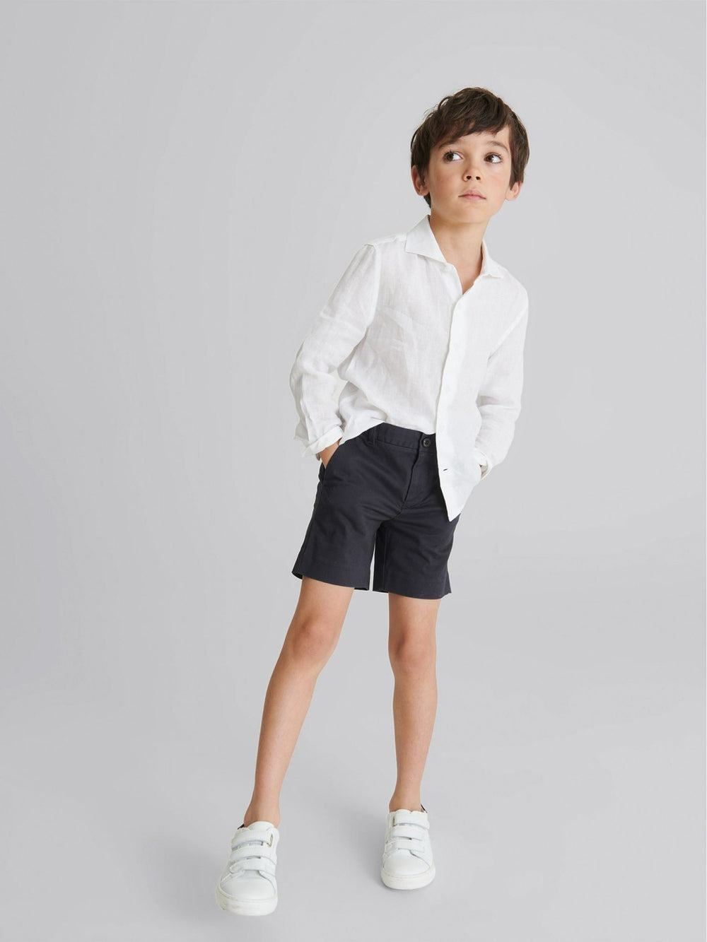4-9 yrs Casual Chino Shorts Navy | Children
