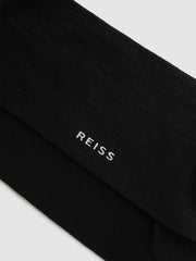 Ribbed Socks Black | Mens