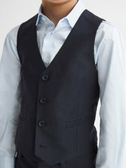 4-9 yrs Modern Fit Waistcoat Navy | Children