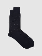 Polka Dot Socks Navy | Mens