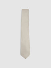 Textured Silk Blend Tie Soft Champagne | Mens