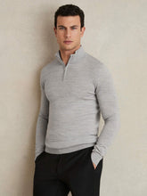 Merino Wool Half-Zip Jumper | Mens