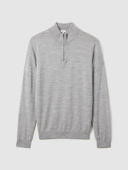 Merino Wool Half-Zip Jumper | Mens