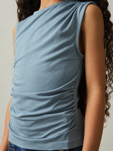 9-13 yrs Ruched Vest Top Blue | Children