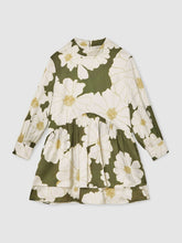 13-14 yrs Floral-Print Swing Dress Green | Children