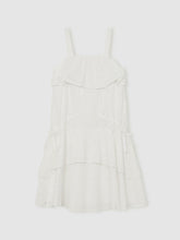 13-14 yrs SmileyWorld Broderie Logo Dress Ivory | Children