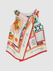 9-13 yrs SmileyWorld Motif Print Top Multi | Children