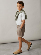3-9 yrs Cotton Chino Shorts with Stretch Stone | Children