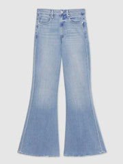 Paige Shorts Light Blue | Womens