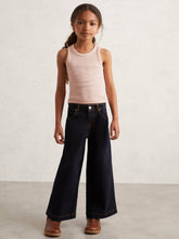 3-9 yrs Stretch-Cotton Ribbed Vest Pink | Children