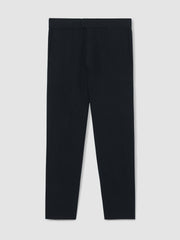 Tapered Knitted Trousers Navy | Mens