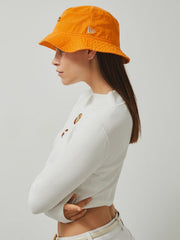 Unisex Fit McLaren Racing Cotton Bucket Hat Papaya Orange | Mens